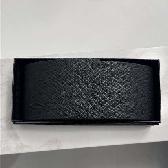 Prada Gold Frames with Dark Green Lenses - Picture 6 of 6